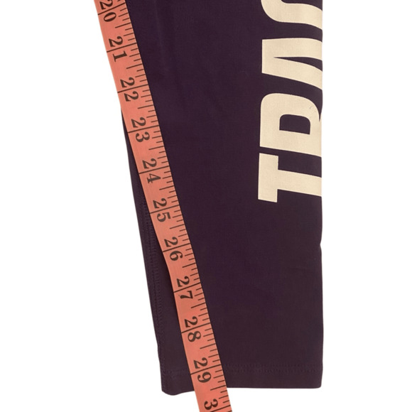 Nike Womens Small S Tall Orange Purple Yellow Ombre Track & Field Leggings - Picture 8 of 8